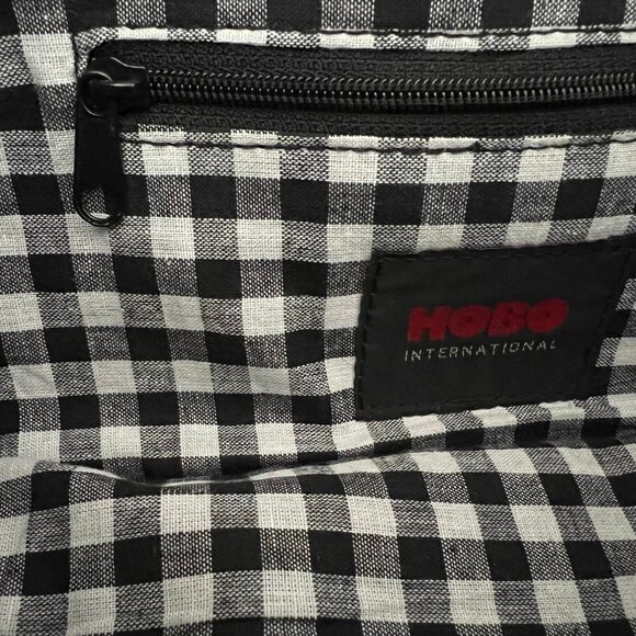 Hobo Foldover Clutch, Black Patent Leather - Picture 7 of 11